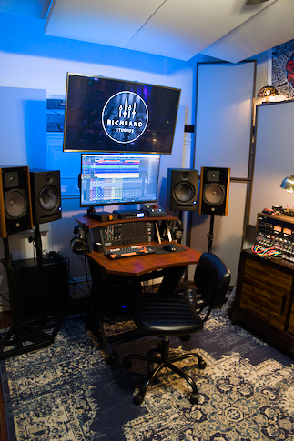 Recording Studio Control Room