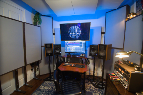 Recording Studio Control Room