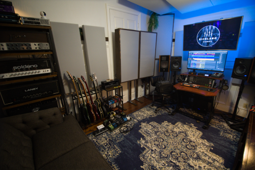 Recording Studio Control Room