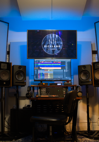 Recording Studio Control Room